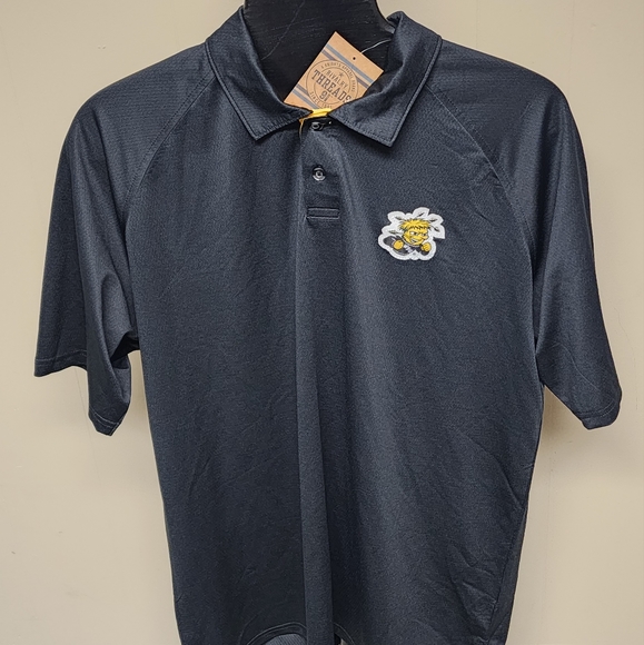 Wichita State Shockers Rivalry Threads 91 By Knights Apparel Men's Large Polo - Picture 1 of 10